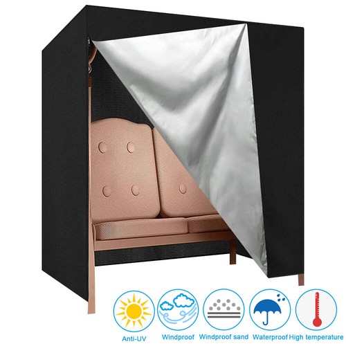 Seater swing cover black - cover,