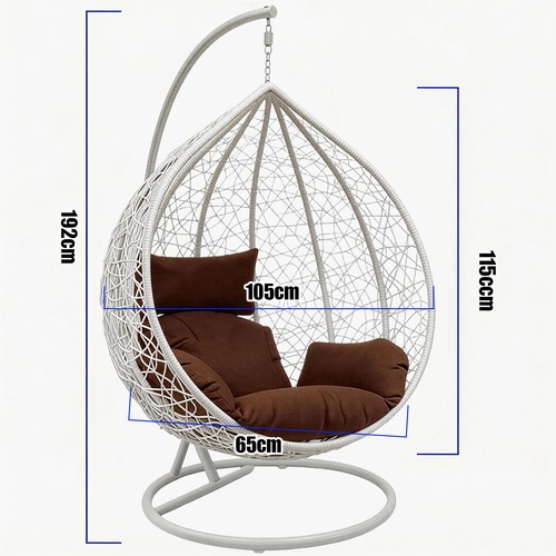 Hanging egg chair rattan - chair,