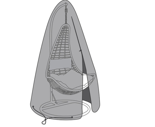 Rattan swing seat cover - rattan,