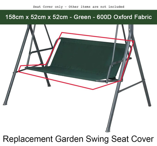 Garden swing seat cover - seat, for